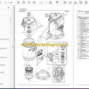 BT VCE150A, VCE150AC Very Narrow Aisle Truck Quality Parts Manual