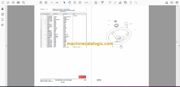 Kalmar ECF70-6 Spare Parts Catalogue - Image 2