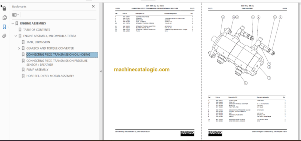 Sandvik DD321-40 Drilling Rig Full Documents (Service, Operator, Maintenance Manual and Parts Catalog) [114D37944] - Image 4