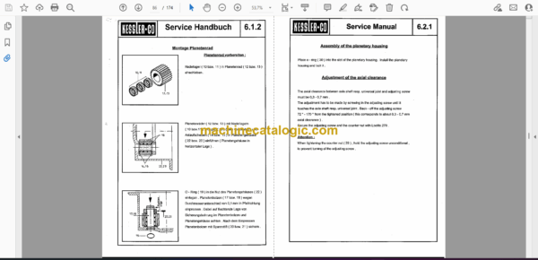 Kessler D81 Drive Axles Service Manual - Image 3