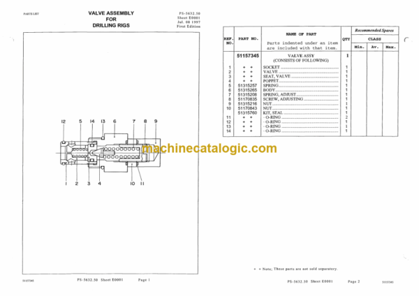 Ingersoll Rand CM470 Crawler Drilling Machine Parts Manual (W002305BO) - Image 4