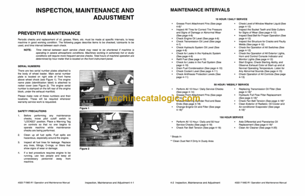 Daewoo Mega 250-3 Wheel Loader Operation and Maintenance Manual (Serial Number 0001 and Up) - Image 3