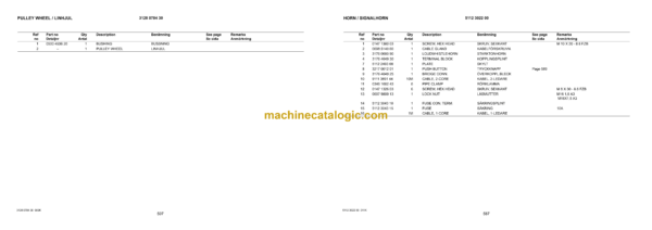 Atlas Copco 281DH Boomer Parts Manual - Image 4