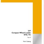 Case 21F Tier 4 Compact Wheel Loader Parts Catalog