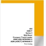 Case 450, 450CT Series 3 Skid Steer Compact Track Loader Parts Catalog