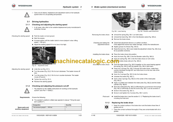 Wacker Neuson 4070 CX80, 4070 CX100 Wheel Loader Repair Manual - Image 3