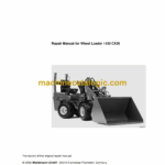 Wacker Neuson 1150 CX30 Wheel Loader Repair Manual