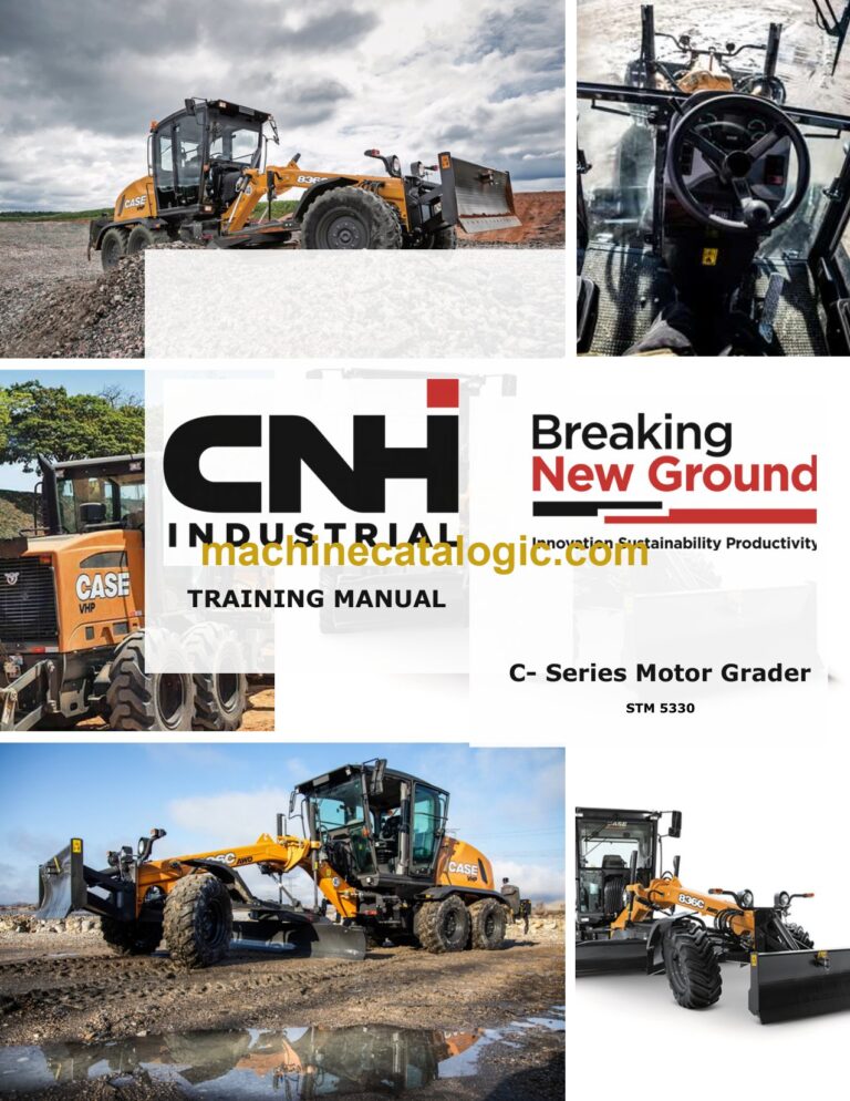 CNH C Series Motor Grader Service Training Manual