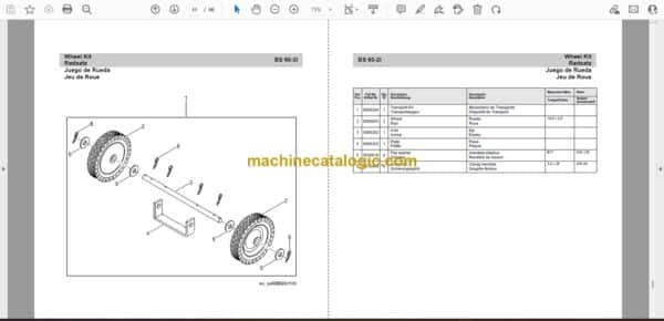 Wacker Neuson BS60-2i Vibratory Rammers Parts Manual - Image 2