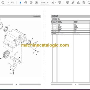 Wacker Neuson BPU 2950A Reversible Plates Parts Manual