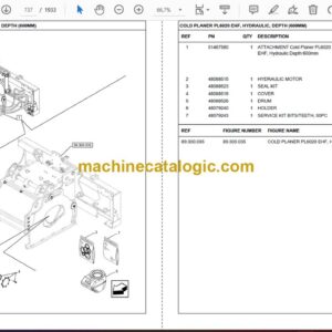Case TR340B Compact Track Loader Service Parts Catalogue