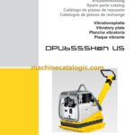 Wacker Neuson DPU6555Heh US Vibratory Plate Parts Manual