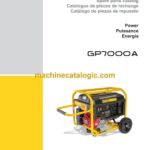Wacker Neuson GP7000A Power Parts Manual