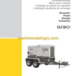 Wacker Neuson G130 Generator Parts Manual