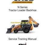 Case N Series Tractor Loader Backhoe Service Training Manual