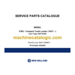 New Holland C362 Compact Track Loader Service Parts Catalogue