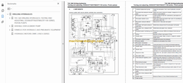 Sandvik DT820 Drilling Rig Full Documents (Service, Operator, Maintenance Manual and Parts Catalog) [120D61230] - Image 4
