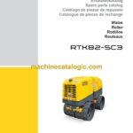 Wacker Neuson RTK82-SC3 Roller Parts Manual