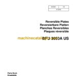Wacker Neuson BPU 3050A US Reversible Plates Parts Manual