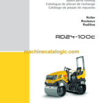 Wacker Neuson RD24-100c Roller Parts Manual