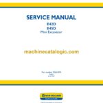 New Holland E42D, E45D Mini Excavator Service Manual