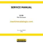 New Holland E12D Mini Excavator Service Manual (92269310)