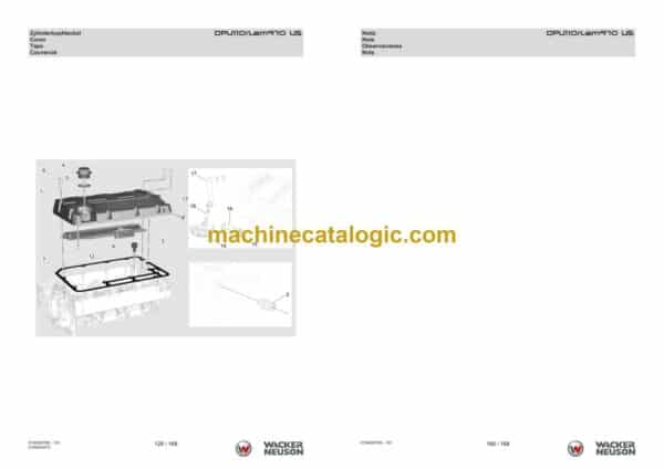 Wacker Neuson DPU110rLem970 US Vibratory Plate Parts Manual - Image 4