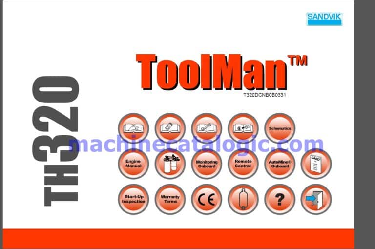 Sandvik Tool man TH320
