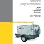 Wacker Neuson HI770XHD Heating Parts Manual