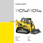Wacker Neuson 1101C, 1101CP Compact Loaders Service Manual