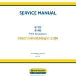 New Holland E12D, E14D Mini Excavators Service Manual