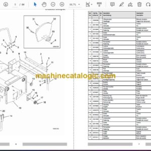 Wacker Neuson RS800A Walk-Behind Rollers Parts Manual