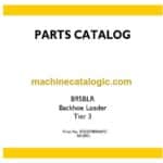 New Holland B95BLR Tier 3 Backhoe Loader Parts Catalog