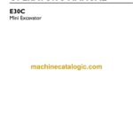 New Holland E30C Mini Excavator Operators Manual (92073424)
