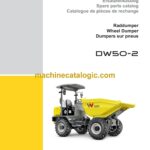 Wacker Neuson DW50-2 Wheel Dumper Parts Manual