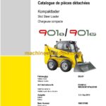 Wacker Neuson 901S, 901SP Skid Steer Loader Parts Manual