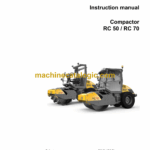 Wacker Neuson RC50, RC70 Compactor Instruction Manual