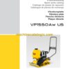 Wacker Neuson VP1550Aw US Vibratory Plate Parts Manual