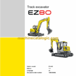 Wacker Neuson EZ80 Tracked Excavator Service Manual