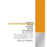 Case DV23CE, DV23E, DV26CE, DV26E Tier 4B Final Vibratory Roller Service Manual