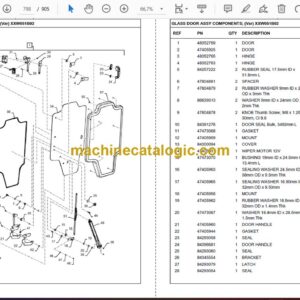 New Holland L228 Tier 4B Skid Steer Loader Service Parts Catalogue