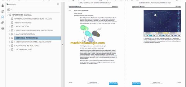 Sandvik DT1131i Drilling Rig Full Documents (Service, Operator, Maintenance Manual and Parts Catalog) - Image 3