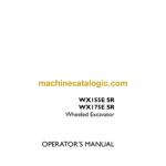 Case WX155ESR, WX175ESR Wheeled Excavator Operators Manual