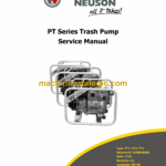 Wacker Neuson PT2, PT3, PT4 Trash Pump Service Manual