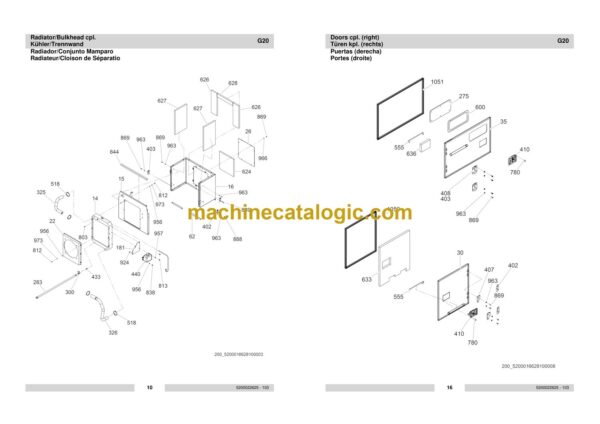 Wacker Neuson G20 Mobile Generators Parts Manual - Image 4