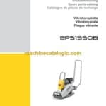 Wacker Neuson BPS1550B Vibratory Plate Parts Manual