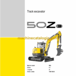 Wacker Neuson 50Z3 Tracked Excavator Service Manual