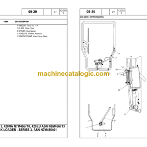 Case 420, 420CT Series 3 Skid Steer Compact Track Loader Parts Catalog