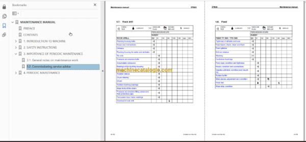 Sandvik DT820 Drilling Rig Full Documents (Service, Operator, Maintenance Manual and Parts Catalog) [109D17328] - Image 2