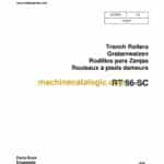 Wacker Neuson RT56-SC Trench Roller Parts Manual